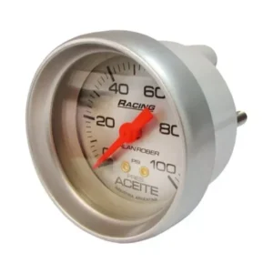 MARCADOR PRESION ACEITE MECANICO 100PSI 52MM UNIVERSAL