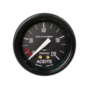 MARCADOR PRESION ACEITE MECANICO 120PSI 52MM UNIVERSAL