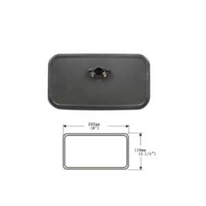 ESPEJO LATERAL RETROVISOR C/ROTULA TOYOTA-NISSAN-GRUAS